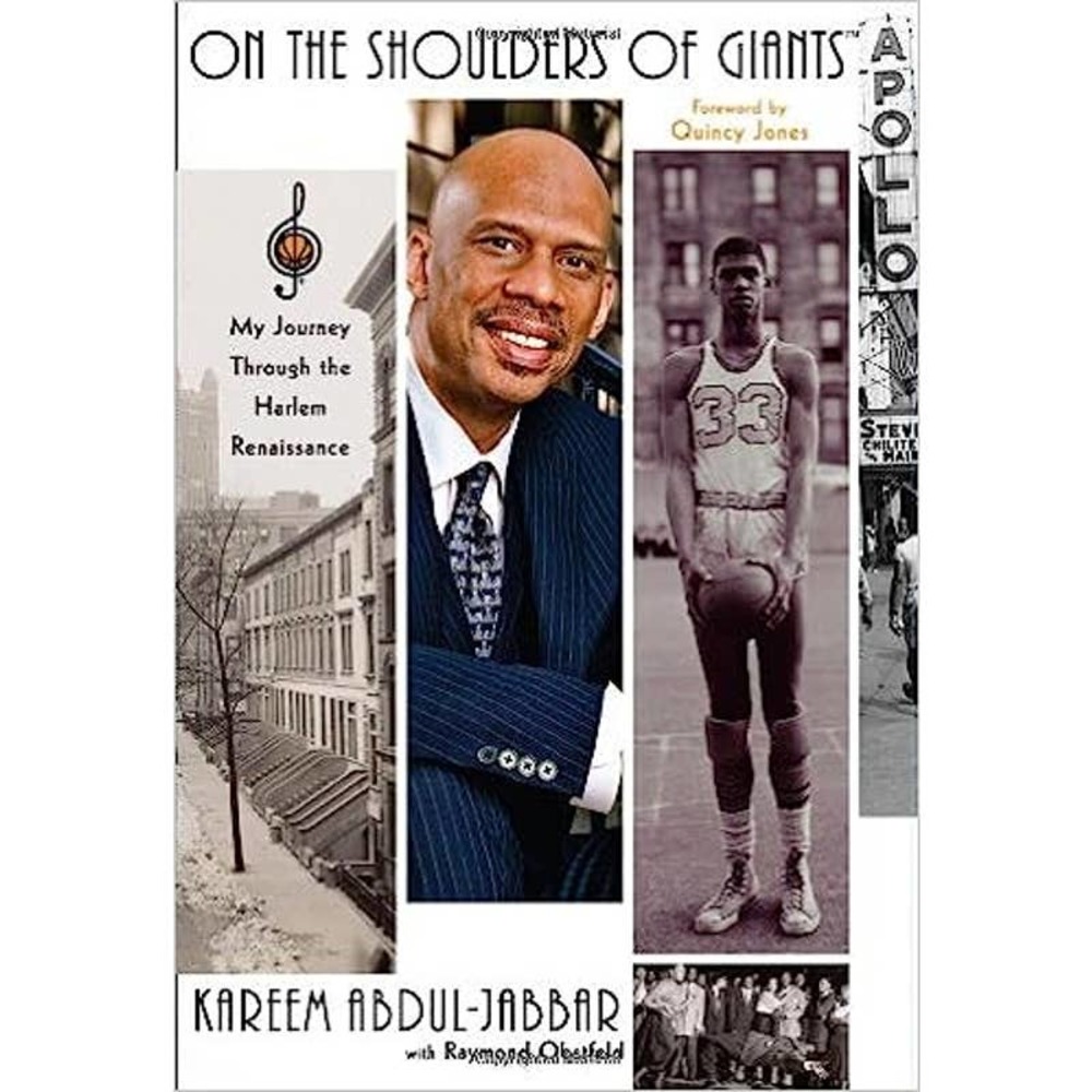 On the Shoulders of Giants: My Journey- 1416534881, hardcover, Abdul-Jabbar